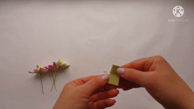 Нежный ободок с цветами из фоамирана без молдов.Для начинающих.Headband with foamiran flowers. смотреть онлайн