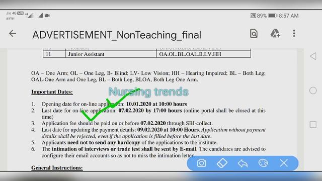 Two Govt Permanent Staff Nurse Vacancy | IIT Bhilai&HWB Staff Nurse Vacancy 2020 | Nursing trends смотреть онлайн