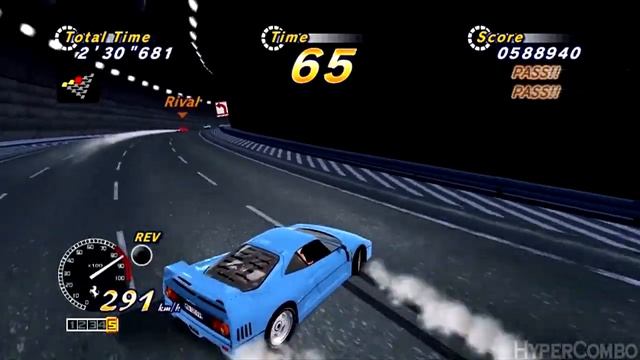 Outrun Online Arcade - Outrun Mode #1 смотреть онлайн