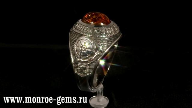 Серебряное кольцо. Серебряный перстень. Big Silver ring. Серебряный перстень с янтарем смотреть онлайн