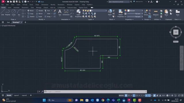 Autocad Çok İstenilen Otomatik Ölçülendirme Komutu | YQARCH Eğitimi #5 смотреть онлайн