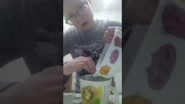 Как сделать вкусное какао "2часть" смотреть онлайн