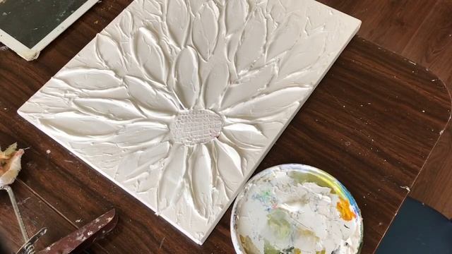 Мастер класс «Интерьерная картина своими руками», фактура, металлик смотреть онлайн