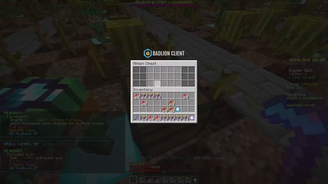Collecting my HYPERMAXED minions after one year! (Hypixel Skyblock) смотреть онлайн