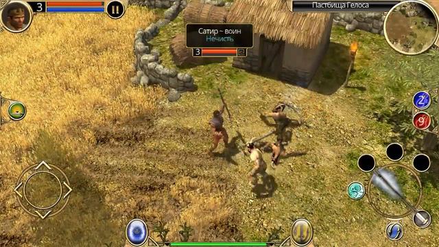 Titan Quest (титан квест) android минимальный gameplay смотреть онлайн