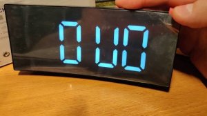 Led Mirror Clock DT-6507 - Брак! не горит сегмент.