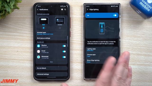 Updated Edge Lighting - Samsung One UI 3.0 смотреть онлайн