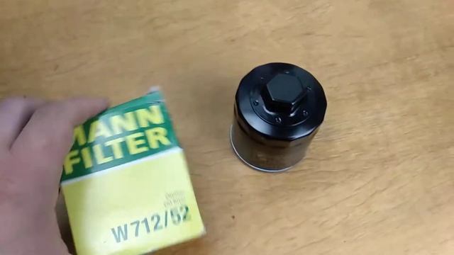 Фильтр масляный W 712/52 Audi Skoda WV Seat смотреть онлайн