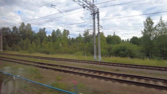 Фирменный поезд 004А «Экспресс» Москва — Санкт-Петербург смотреть онлайн