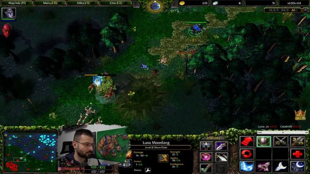 DOTA LUNA ECLIPSE INSANE DAMAGE: 2 SECOND = 1 KILL смотреть онлайн