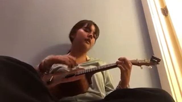 Can't help falling in love with you by Elvis Presley -Ukulele cover смотреть онлайн