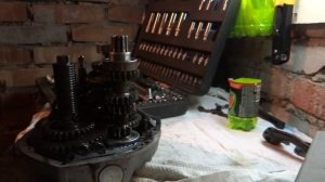 Демонтаж и разборка КПП мотоцикла Урал ИМЗ 8.103-10