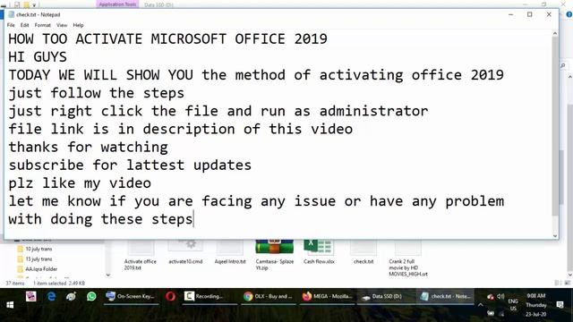 activate ms office 2019 without key forever смотреть онлайн