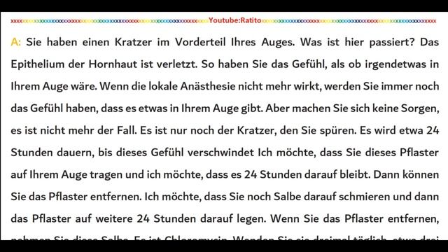 Deutsch Für Mediziner - Deutsch Lernen Mit Dialogen