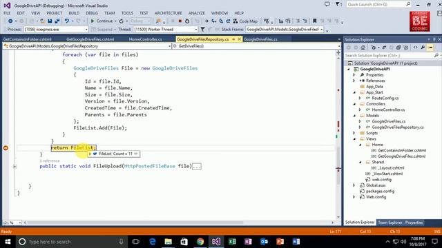 Google Drive API : Create folder, Upload file to folder, Show folder Content. смотреть онлайн
