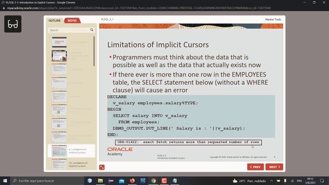 PLSQL 8AM CLASE11 смотреть онлайн