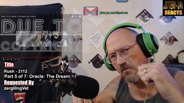 RUSH 2112 - Part 5:Oracle The Dream - FIRST REACTION {Jittery Jay} смотреть онлайн