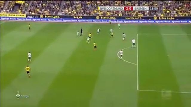 Чемпионат Германии 2014 15 Боруссия 2 0 Вердер Обамеянг