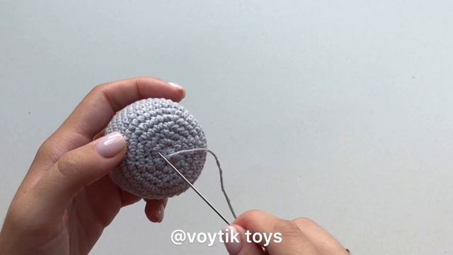 Как стянуть отверстие в конце вязания