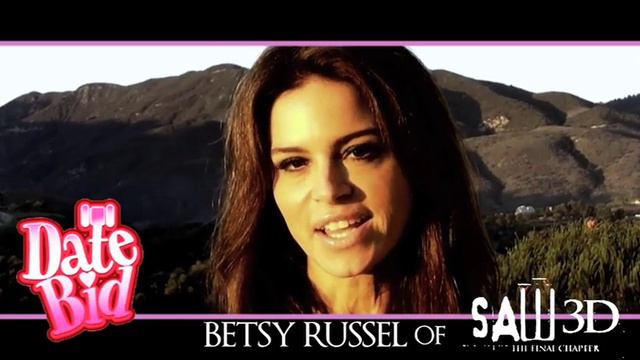 DateBid Betsy Russel Saw 3D Message to Fans смотреть онлайн