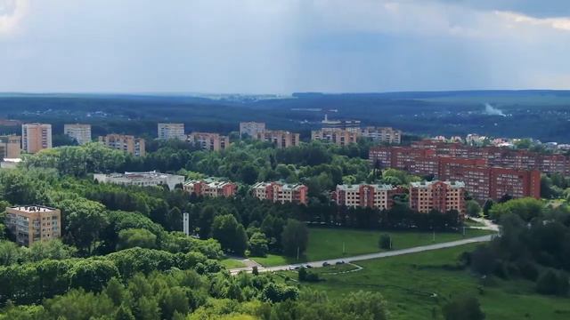 Пущино красивый город советской науки на реке Оке, Московская область смотреть онлайн