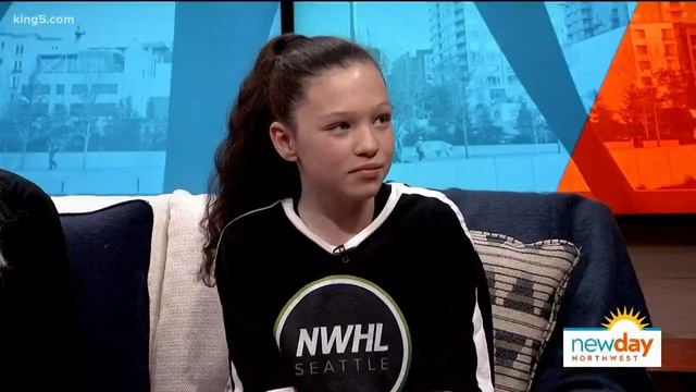 Olympic medalist helps spearhead campaign to bring pro women's hockey to Seattle - New Day Northwes смотреть онлайн