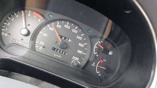 Хёндай акцент.Разгон 0-100 смотреть онлайн