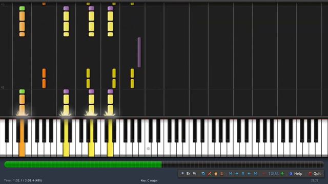 Linkin Park - By Myself (♫) (ORIGINAL MIDI + Synthesia)