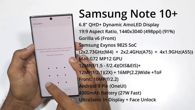 Samsung Galaxy Note 10 Plus Unboxing & initial Impressions with Camera Samples in Telugu смотреть онлайн