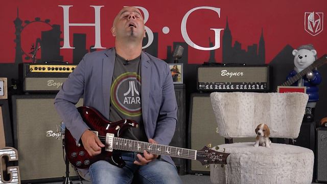 PRS McCarty 594 - Fire Red Burst 10 Top смотреть онлайн