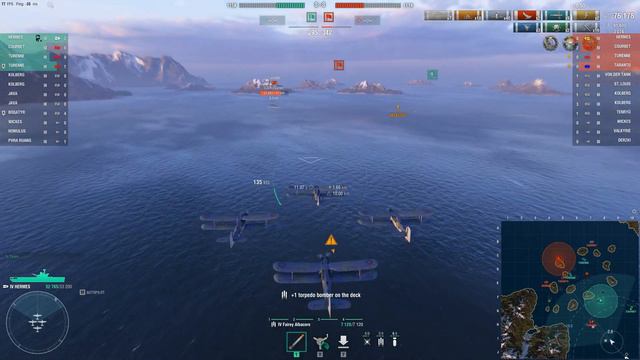 Damage Rekord Hermes - EU Server - World of Warships смотреть онлайн
