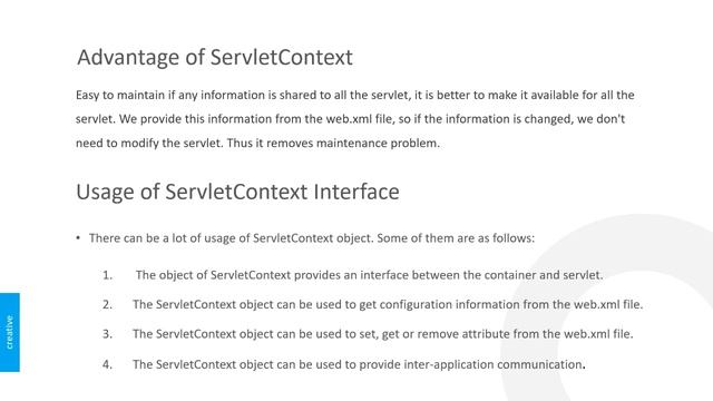 How to use Servlet Context смотреть онлайн