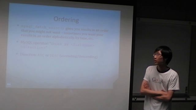 Web Design DeCal Class Fa10 Lecture 11: PHP and MySQL - Part 2 of 3 смотреть онлайн