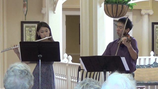 Duet for flute & violin, H.598 by Carl Philipp Emanuel Bach смотреть онлайн