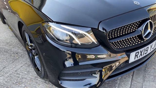 Mercedes-Benz E Class E220d AMG Line Coupe смотреть онлайн