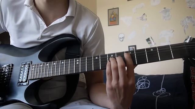 Guitar Cover " amamos la vida " Accept смотреть онлайн