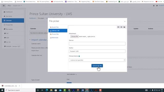 How to import a Google calendar to a Moodle calendar смотреть онлайн
