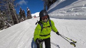 Трасса Явор-2. Южный склон курорта Роза Хутор.