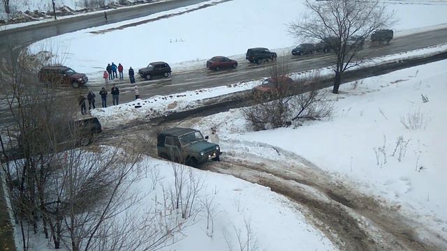 Off-Road Нива Уаз Pajero sport снег смотреть онлайн