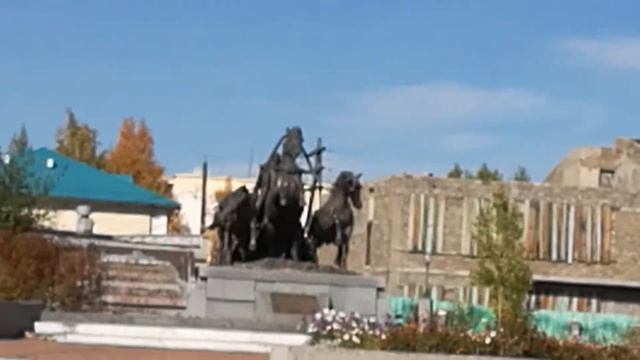 Набережная реки Лена. Город Ленск 14.09.2017 смотреть онлайн
