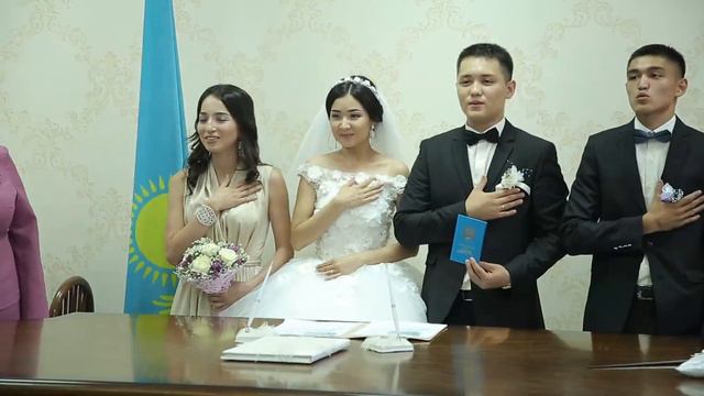 Ахат Айгерим свадьба 2 Мечеть, ЗАГС смотреть онлайн