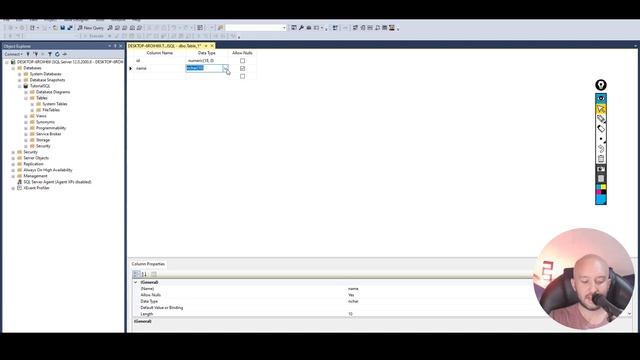 Install and first use MS SQL (Create your first DB) смотреть онлайн