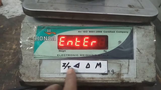Honda weight machine calibration | 30kg weighing scale setting смотреть онлайн