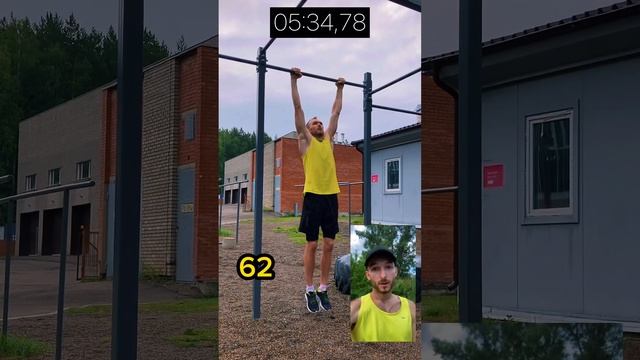 Подтягивания на максимум. Личный рекорд смотреть онлайн