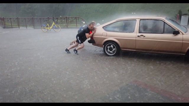 Очередной ливень в Гродно