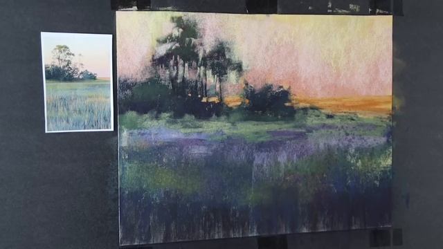 Have No Fear! Here's a Simple Way to Start a Pastel Painting:Marsh Demo смотреть онлайн
