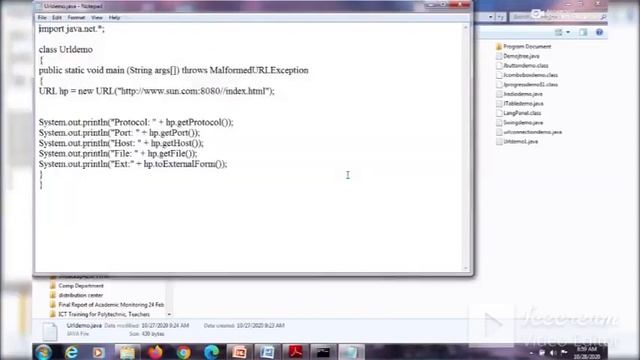 4.4 URL and URLConnection смотреть онлайн