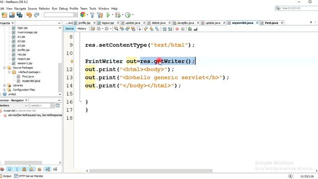 Servlet Tutorial || Generic Servlet || Servlet Life Cycle Methods смотреть онлайн