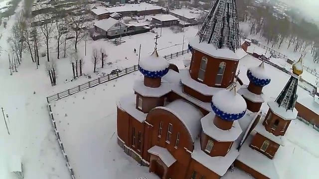 Усолье-Сибирское храм на Рождество. смотреть онлайн
