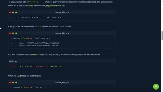 SQL Injection Fundamentals Walkthrough (Part Three) - Bug Bounty Hunter Job Role Path HTB CBBH смотреть онлайн